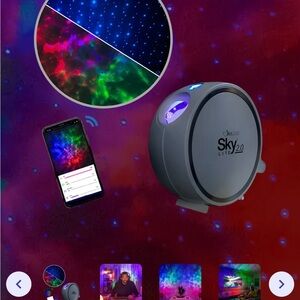 Bluetooth Galaxy Projector - Gray